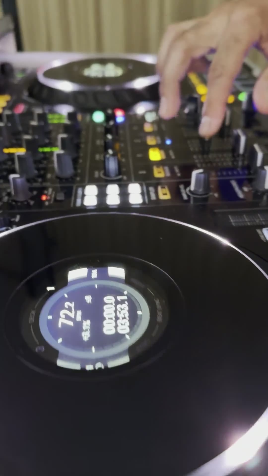 Outdoor DJ setup